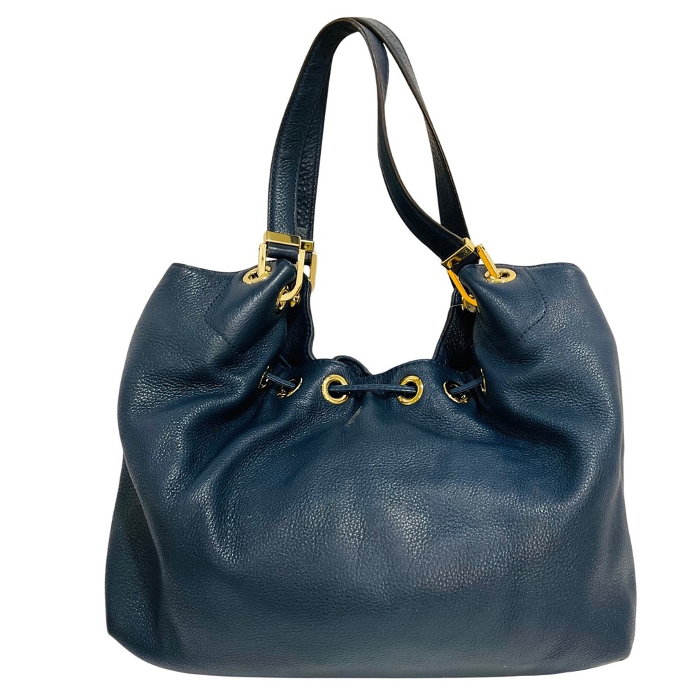 Michael Kors shoulder bag tote drawstring Camden satchel boho hobo leather purse - Picture 16 of 16